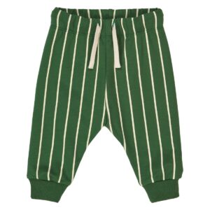 Müsli - Pinstripe Sweat Pants Baby - Green gables/ Oak