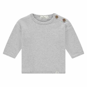 A Tiny Story - Baby Pullover  - Light Grey Melange