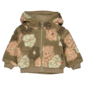 Quapi - Jacket Ilana - AOP Green Flower